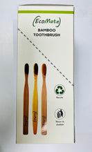 Load image into Gallery viewer, TOOTHBRUSH-BAMBOO-100% BIODEGRADABLE