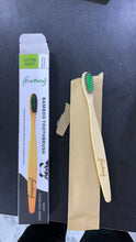 Load image into Gallery viewer, TOOTHBRUSH-BAMBOO-100% BIODEGRADABLE
