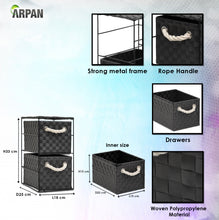 Load image into Gallery viewer, Arpan 2 Drawer Storage Cabinet Unit Ideal for Home/Office/bedrooms (2 Drawer Unit -18x25x33cm)