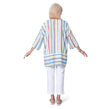Load image into Gallery viewer, East Athena Stripe Tunic Top