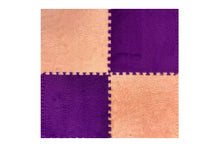 Load image into Gallery viewer, 10pcs EVA Plush Puzzle Area Rug Floor Mats Non Slip Washable Playmat 30 x 30 cm