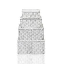 Load image into Gallery viewer, Storage Basket Hamper (Set of 4) Paper Rope by Arpan
