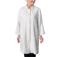 Load image into Gallery viewer, East Linen Long Line Coat