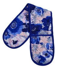 Load image into Gallery viewer, Bertha Floral Double Oven Gloves