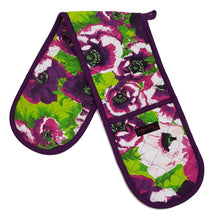 Load image into Gallery viewer, Bertha Floral Double Oven Gloves