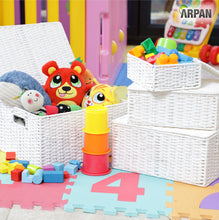 Load image into Gallery viewer, Storage Basket Hamper (Set of 4) Paper Rope by Arpan