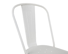 Load image into Gallery viewer, Tolix Style Chair in White Matte
