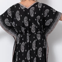 Load image into Gallery viewer, East Sinai Print Mirror Kaftan Dress