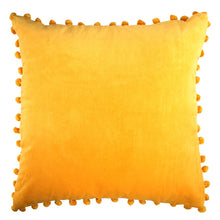 Load image into Gallery viewer, Arabella Velvet Pompom Cushion