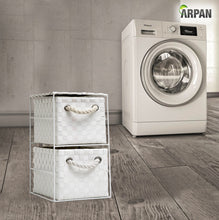 Load image into Gallery viewer, Arpan 2 Drawer Storage Cabinet Unit Ideal for Home/Office/bedrooms (2 Drawer Unit -18x25x33cm)