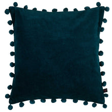 Load image into Gallery viewer, Arabella Velvet Pompom Cushion