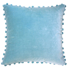 Load image into Gallery viewer, Arabella Velvet Pompom Cushion