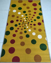 Load image into Gallery viewer, Spiral Dots Light & Spotty Polyester Area Rugs / Runners - Anti-slip Latex backing