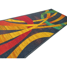 Load image into Gallery viewer, Modern Art Black Area Rug Contemporary Polyester Rugs / Runners