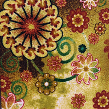 Load image into Gallery viewer, Morning Bloom Non Slip Runners for Kitchen Polyester Floor Covering 137 x 49 cm