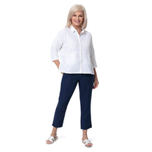 Load image into Gallery viewer, East Pintuck Detail Pocket Shirt Jacket