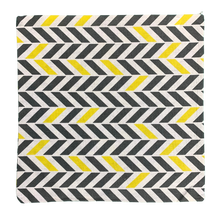 Load image into Gallery viewer, 2 x Yellow & Grey Linen Cushion Covers (43626) Linen 45 x 45 cm Square Premium Soft Furnishing, Sofas, Beds, Indoor, Outdoor