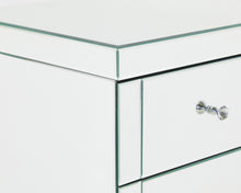 Load image into Gallery viewer, Monroe Silver Mirrored Tallboy with 5 Drawers