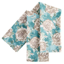 Load image into Gallery viewer, Tracy Pack of 2 Floral Tea Towels.