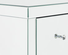 Load image into Gallery viewer, Monroe Silver Mirrored Chest 2 + 2 Drawers