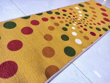 Load image into Gallery viewer, Spiral Dots Light & Spotty Polyester Area Rugs / Runners - Anti-slip Latex backing