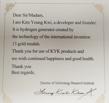 Load image into Gallery viewer, Portable Hydrogen Water Generator HP100