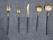 Load image into Gallery viewer, Set of 5: Two Tone Cutlery
