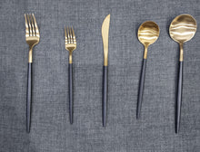 Load image into Gallery viewer, Set of 5: Two Tone Cutlery