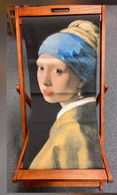 Load image into Gallery viewer, Deckchair Girl with Pearl Earring