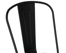 Load image into Gallery viewer, Tolix Style Chair in Black Matte
