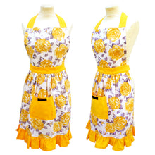 Load image into Gallery viewer, Betty Frilly Retro Apron
