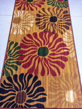 Load image into Gallery viewer, Colourful Wild Flowers Design Polyester Rugs - Anti-slip with latex backing