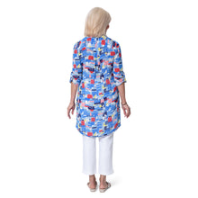 Load image into Gallery viewer, East Silk Mykonos Oversize Shirt Dress/Top