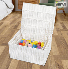 Load image into Gallery viewer, Storage Basket Hamper (Set of 4) Paper Rope by Arpan