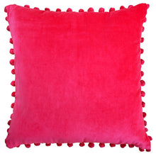 Load image into Gallery viewer, Arabella Velvet Pompom Cushion