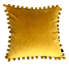 Load image into Gallery viewer, Arabella Velvet Pompom Cushion