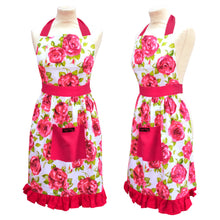 Load image into Gallery viewer, Betty Frilly Retro Apron