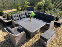 Load image into Gallery viewer, Rattan Garden Furniture Luxury Sofa Set