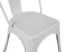 Load image into Gallery viewer, Tolix Style Chair in White Matte