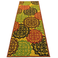 Load image into Gallery viewer, Golden Decor Rugs / Runners - 100% Polyester Rug with Anti-slip Latex back
