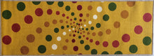 Load image into Gallery viewer, Spiral Dots Light & Spotty Polyester Area Rugs / Runners - Anti-slip Latex backing