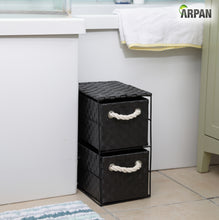 Load image into Gallery viewer, Arpan 2 Drawer Storage Cabinet Unit Ideal for Home/Office/bedrooms (2 Drawer Unit -18x25x33cm)