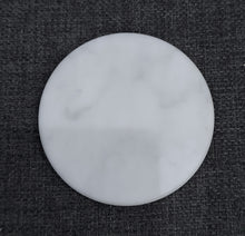 Load image into Gallery viewer, Green, Black and White Marble Coasters.