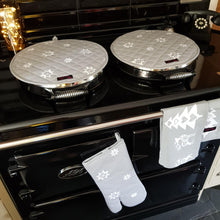 Load image into Gallery viewer, Christmas Aga Mats/Range Warmers/Chefs Lid Covers