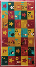 Load image into Gallery viewer, Multi-coloured Alphabet Rugs for Kids room or Nursery - Bright Colours & Anti-slip Rug