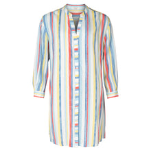 Load image into Gallery viewer, East Athena Stripe Shirt Dress