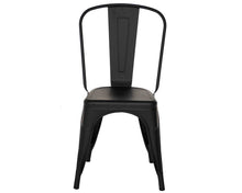 Load image into Gallery viewer, Tolix Style Chair in Black Matte
