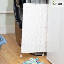 Load image into Gallery viewer, Laundry Basket Hamper– Washing Bin with Lid & Insert Handle for Easy Carrying