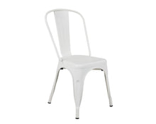 Load image into Gallery viewer, Tolix Style Chair in White Matte