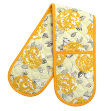 Load image into Gallery viewer, Bertha Floral Double Oven Gloves
